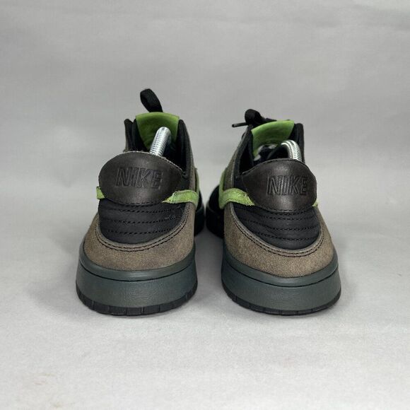 Nike Dunk Low Shoes Men\'s Size 10 Black‎ Green No Liner 2005 Rare Sneakers main image 9